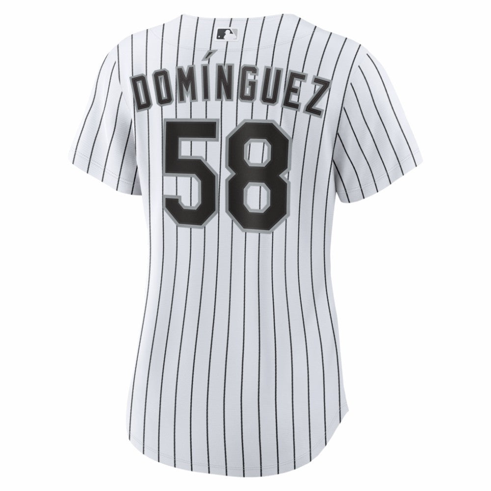 MLB Seranthony Domínguez Chicago White Sox Nike Women's Home Replica Jersey