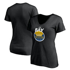NBA Golden State Warriors Women's Primary Logo V-Neck T-Shirt sale