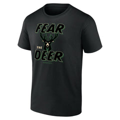 NBA Milwaukee Bucks Hometown Collection Fear The Deer T-Shirt