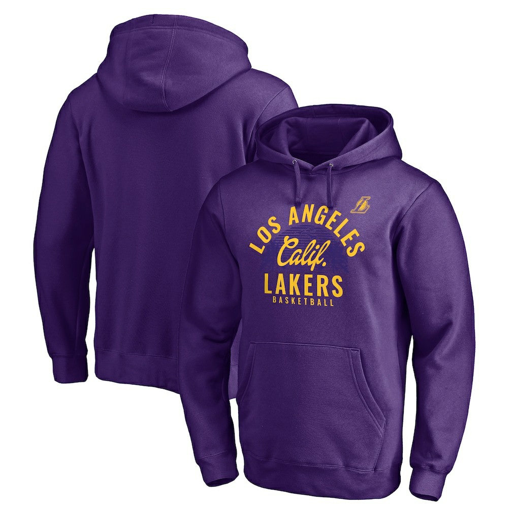 NBA Los Angeles Lakers Hometown Collection Post Up Pullover Hoodie