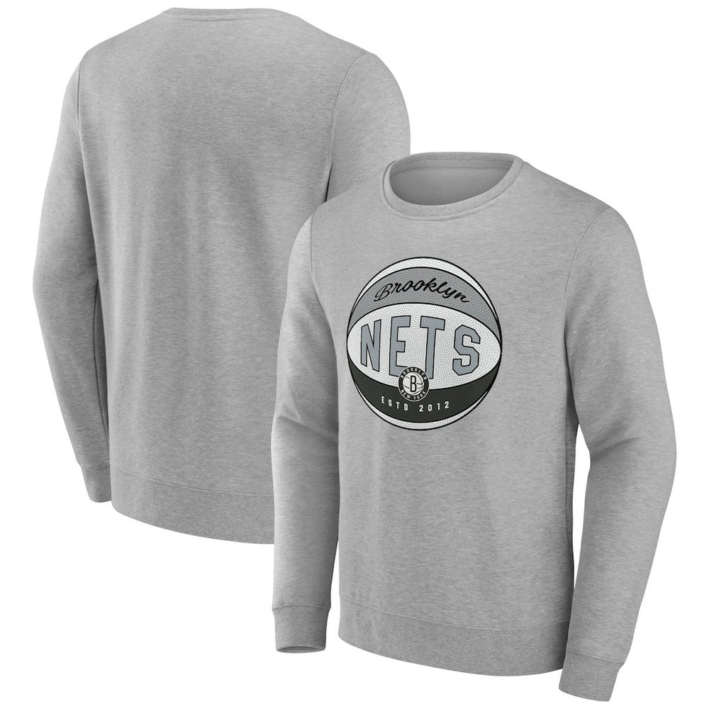 NBA Brooklyn Nets Hard Color Pullover Sweatshirt