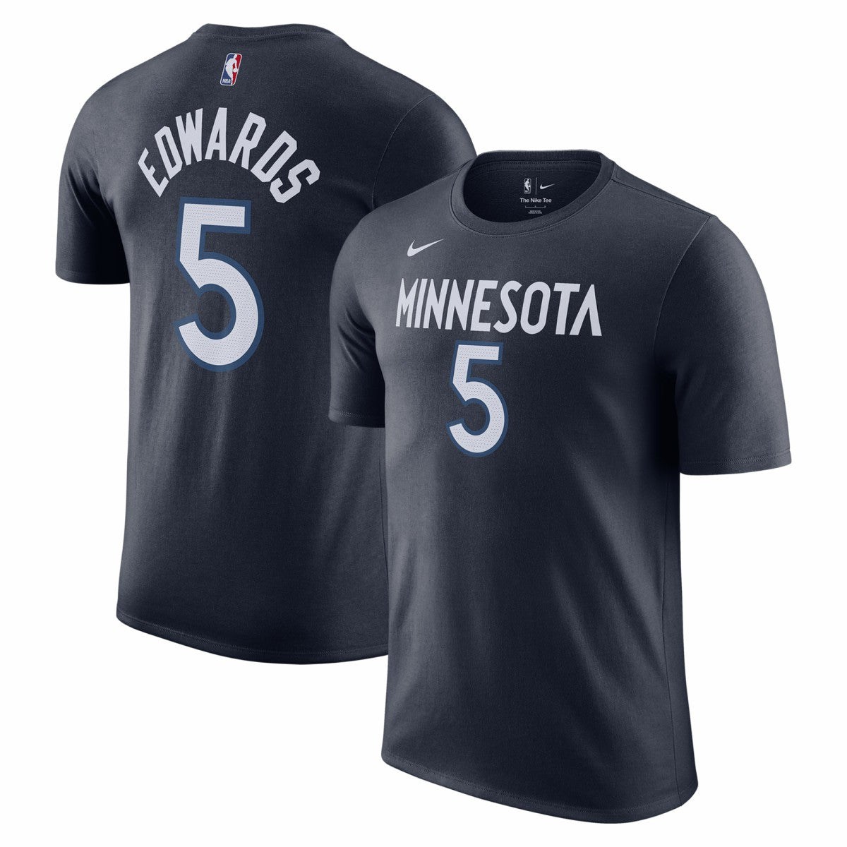 NBA Anthony Edwards Minnesota Timberwolves Icon 2022/23 Name & Number T-Shirt