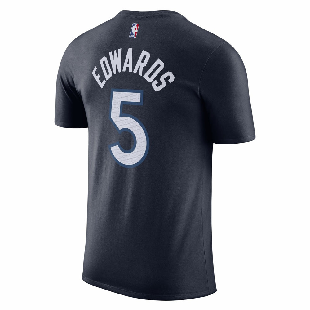 NBA Anthony Edwards Minnesota Timberwolves Icon 2022/23 Name & Number T-Shirt