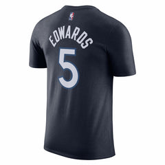 NBA Anthony Edwards Minnesota Timberwolves Icon 2022/23 Name & Number T-Shirt