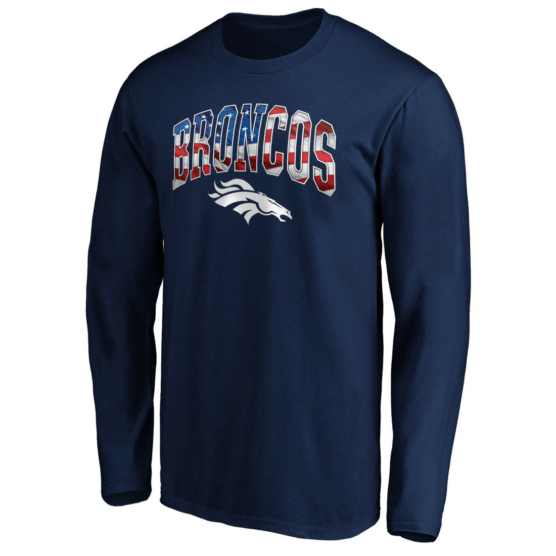 Banner Wave Long Sleeve T-Shirt - Denver Broncos