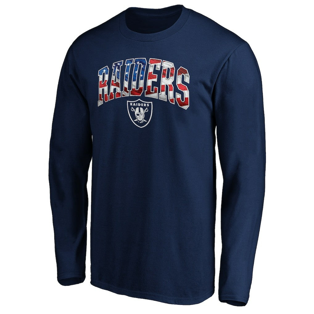Banner Wave Long Sleeve T-Shirt - Las Vegas Raiders