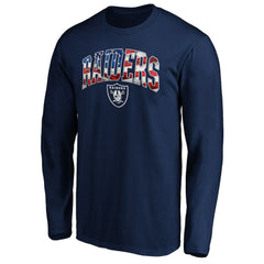 Banner Wave Long Sleeve T-Shirt - Las Vegas Raiders