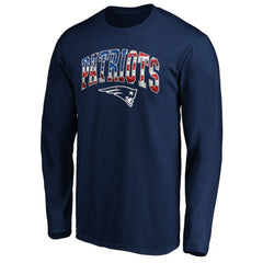 Banner Wave Long Sleeve T-Shirt - New England Patriots