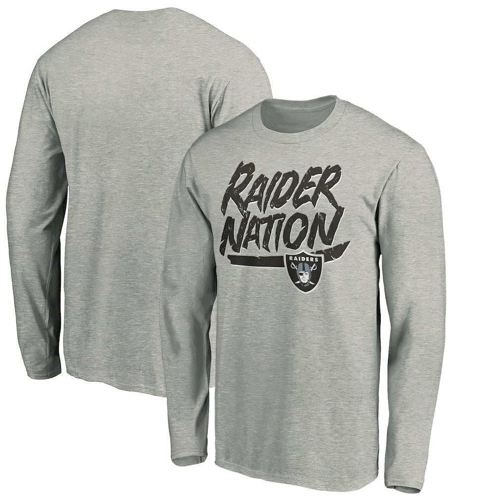 Hometown Collection Raider Nation Long Sleeve T-Shirt - Las Vegas Raiders