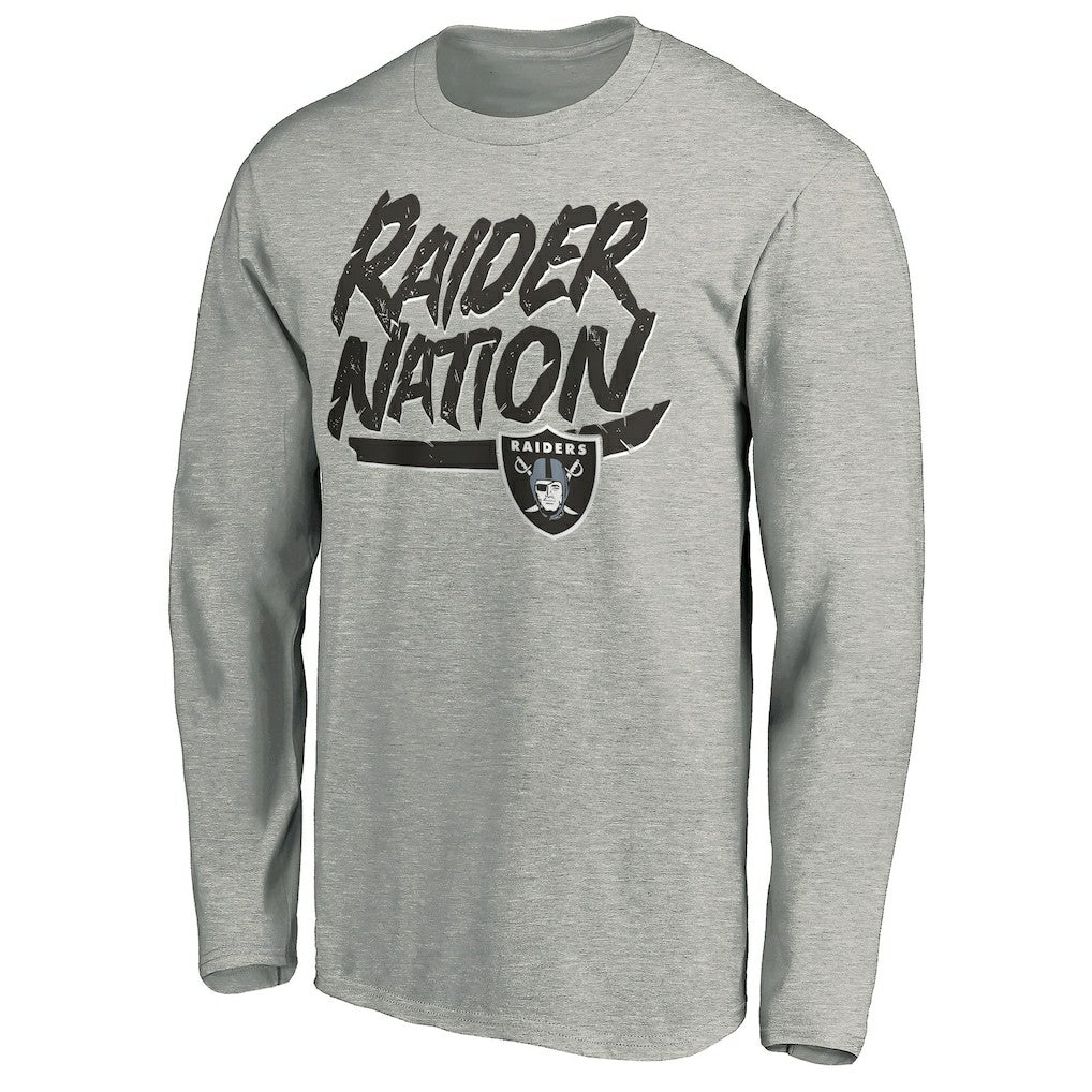 Hometown Collection Raider Nation Long Sleeve T-Shirt - Las Vegas Raiders