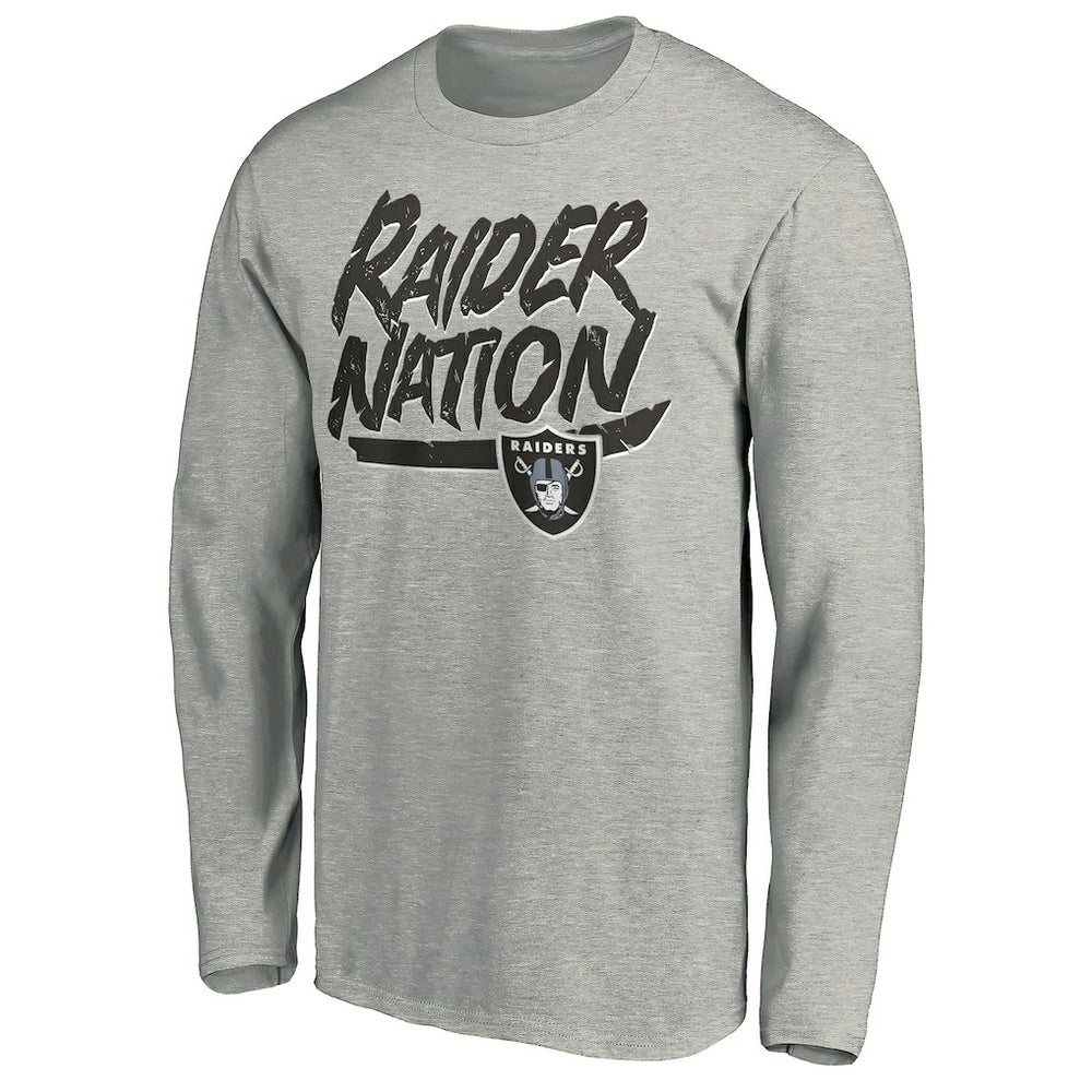 Hometown Collection Raider Nation Long Sleeve T-Shirt - Las Vegas Raiders