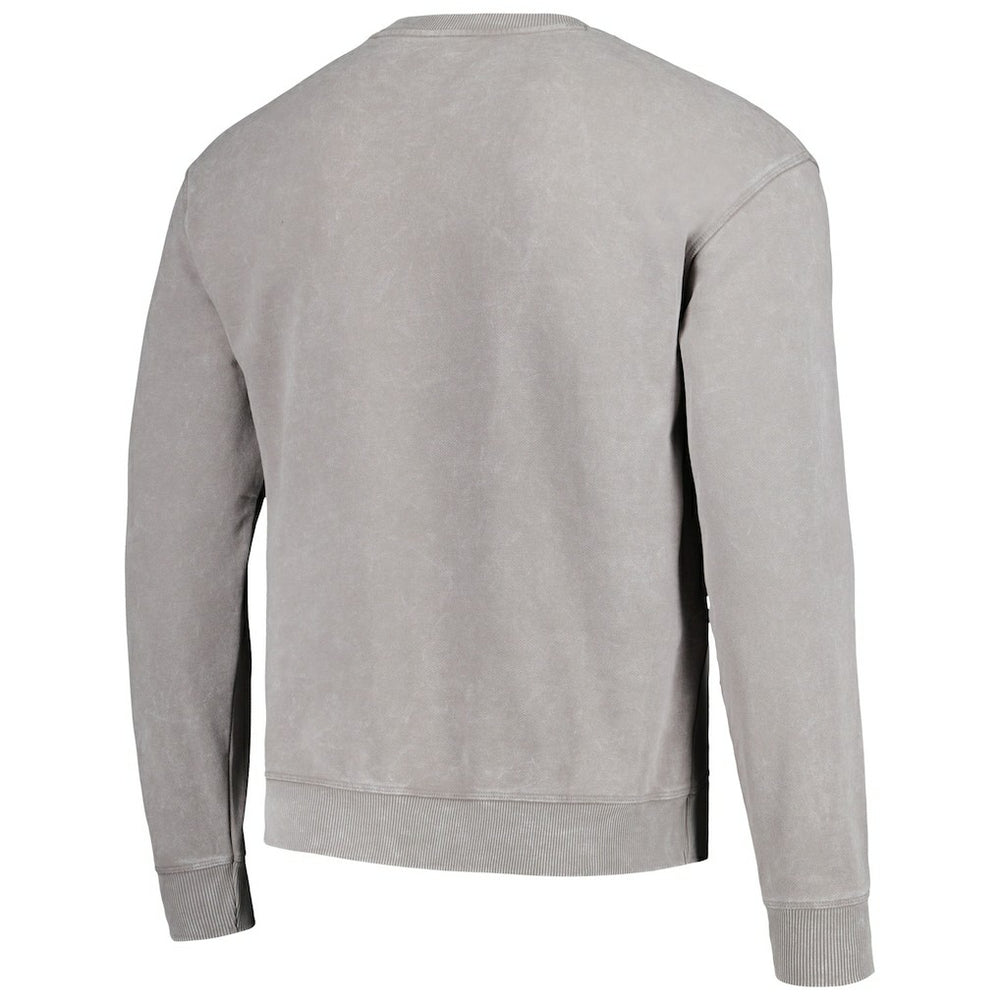 The Wild Collective Unisex Distressed Pullover Sweatshirt - Miami Dolphins