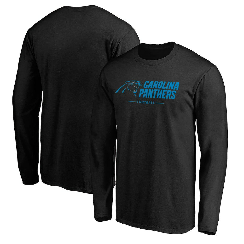 Team Lockup Long Sleeve T-Shirt - Carolina Panthers