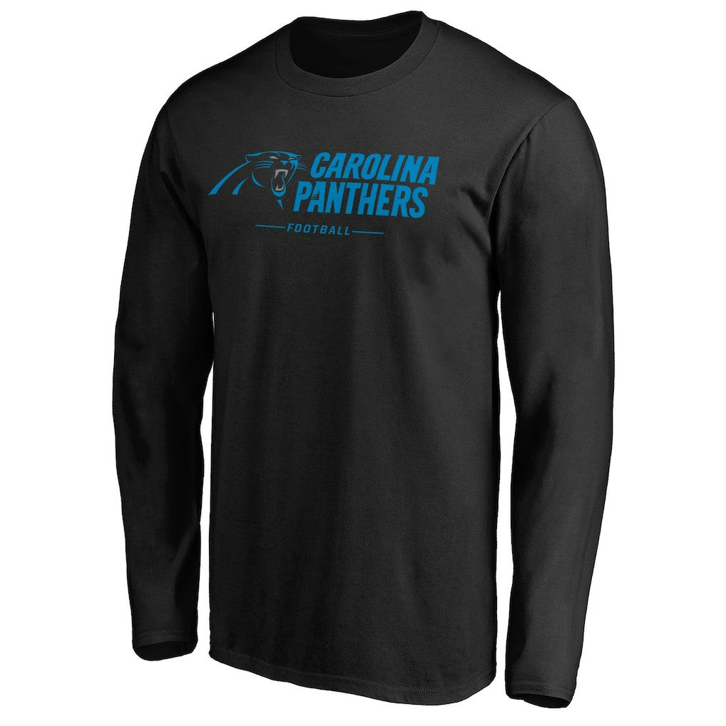 Team Lockup Long Sleeve T-Shirt - Carolina Panthers