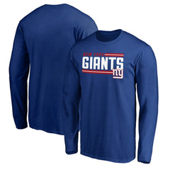 On Side Stripe Long Sleeve T-Shirt - New York Giants