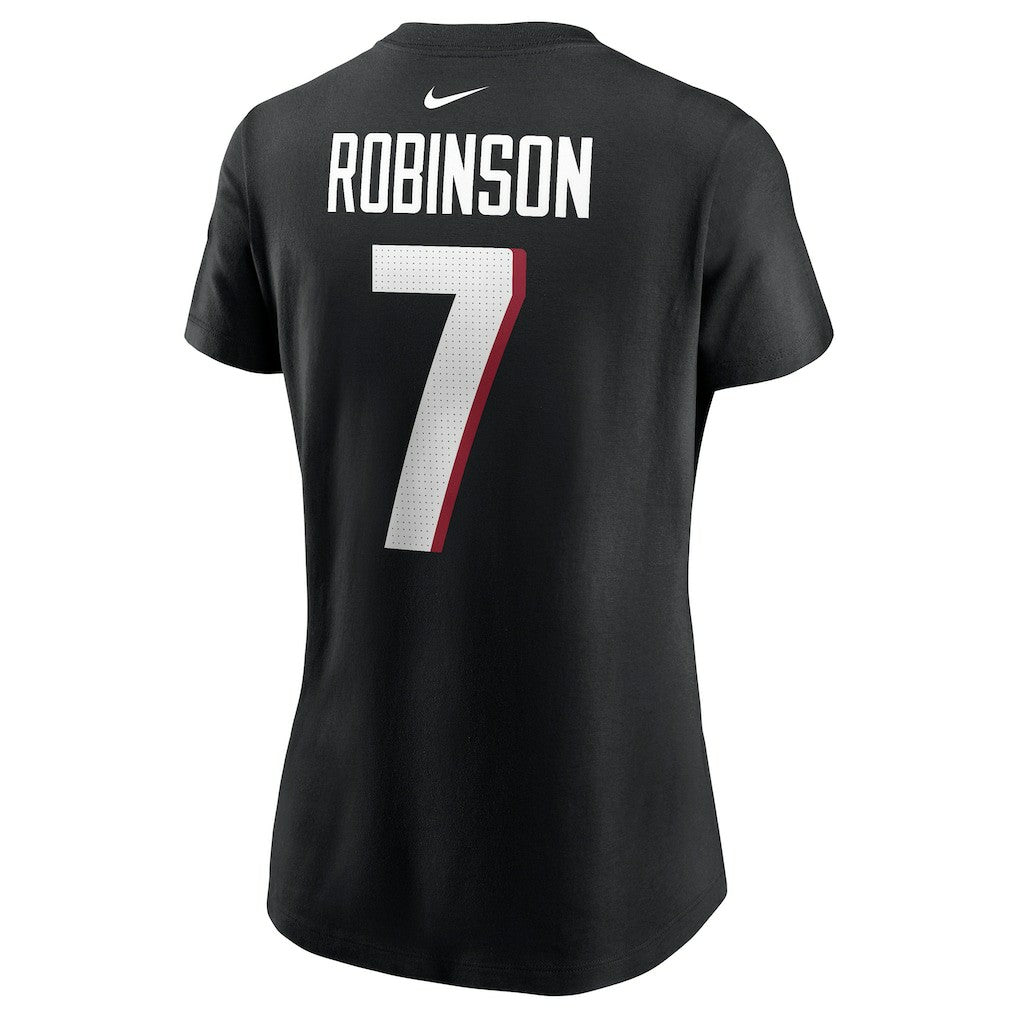 Bijan Robinson  Women's Player Name & Number T-Shirt - Atlanta Falcons