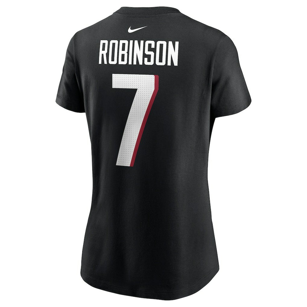 Bijan Robinson  Women's Player Name & Number T-Shirt - Atlanta Falcons