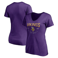 Women's Live For It V-Neck T-Shirt - Minnesota Vikings