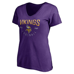Women's Live For It V-Neck T-Shirt - Minnesota Vikings