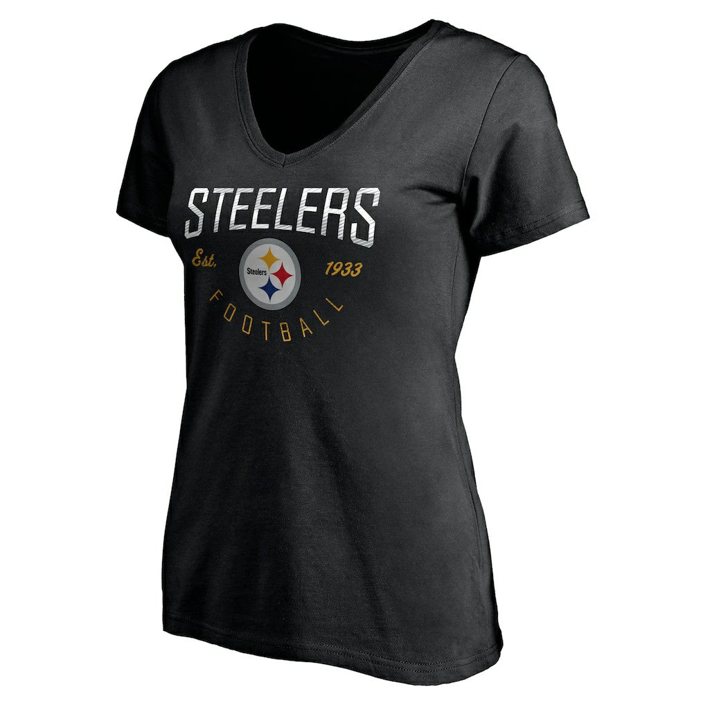 Women's Live For It V-Neck T-Shirt - Pittsburgh Steelers