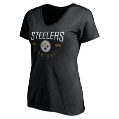 Women's Live For It V-Neck T-Shirt - Pittsburgh Steelers