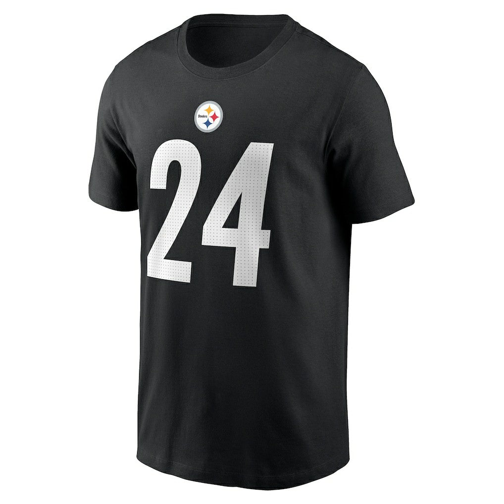 Joey Porter Jr.  Player Name & Number T-Shirt - Pittsburgh Steelers