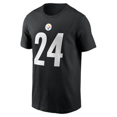 Joey Porter Jr.  Player Name & Number T-Shirt - Pittsburgh Steelers