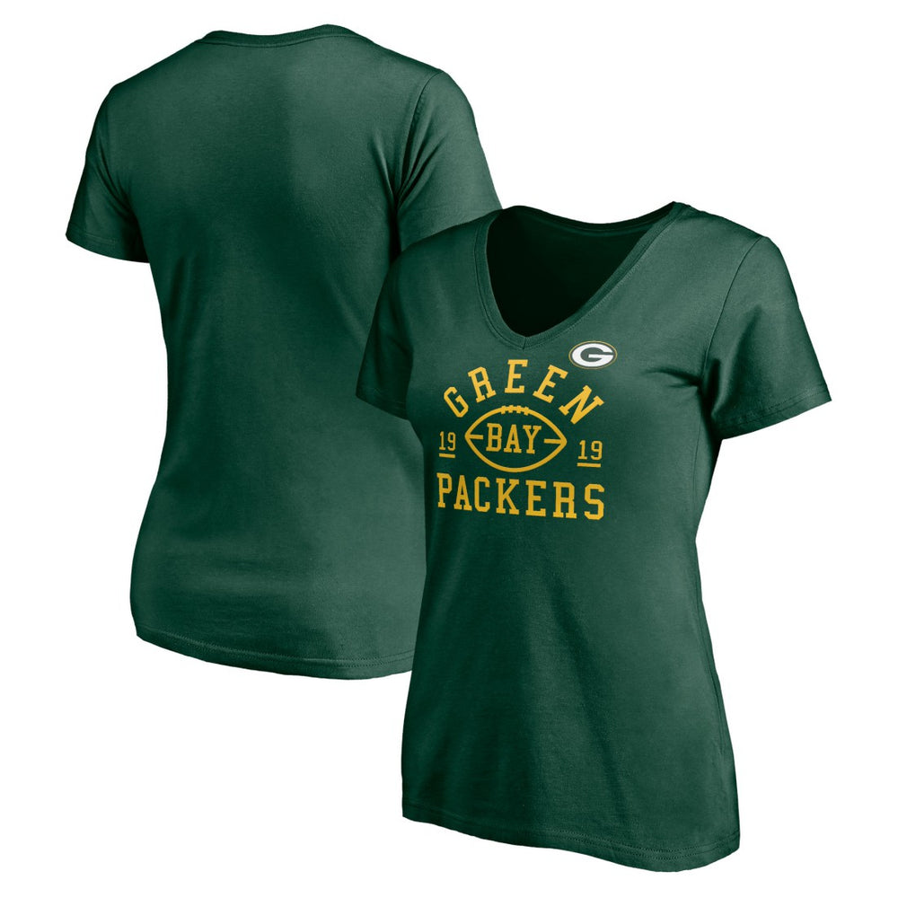 Women's Hometown Collection V-Neck T-Shirt - Green Bay Packers