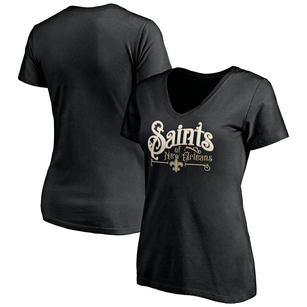 Women's Hometown Collection V-Neck T-Shirt - New Orleans Saints