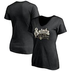 Women's Hometown Collection V-Neck T-Shirt - New Orleans Saints