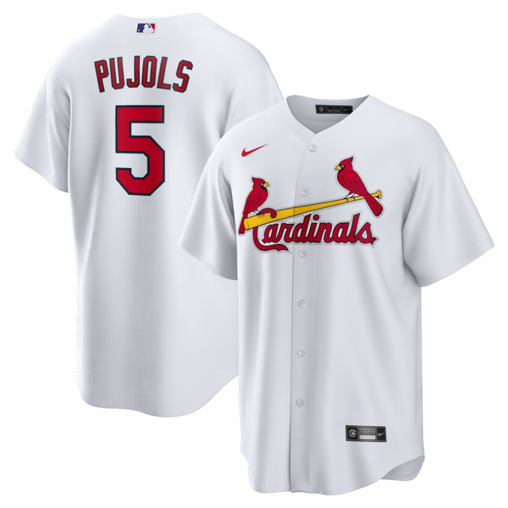 MLB Albert Pujols St. Louis Cardinals Nike Home Retired Player Replica Jersey