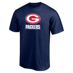 Red White and Team T-Shirt - Green Bay Packers