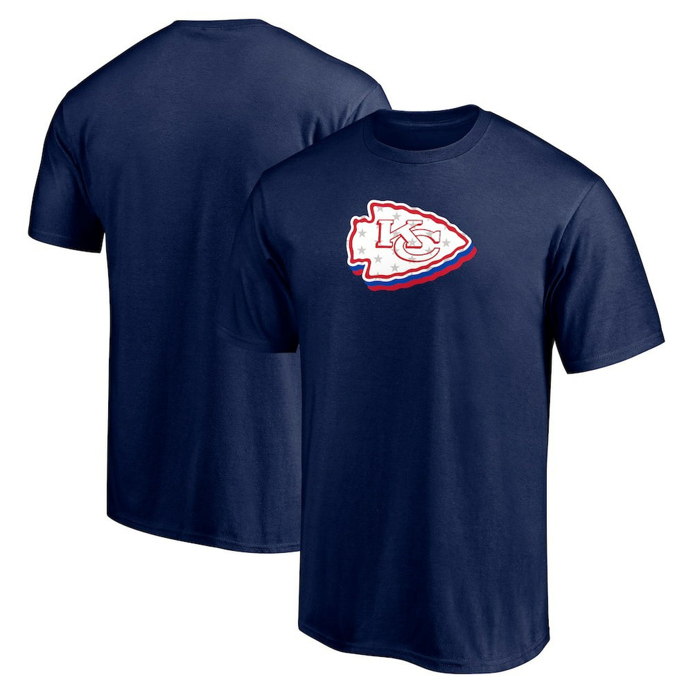 Red White and Team T-Shirt - Kansas City Chiefs
