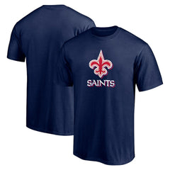 Red White and Team T-Shirt - New Orleans Saints
