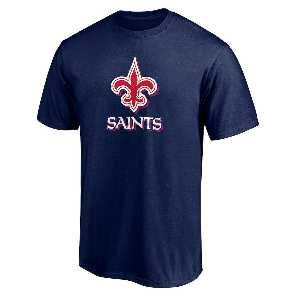 Red White and Team T-Shirt - New Orleans Saints