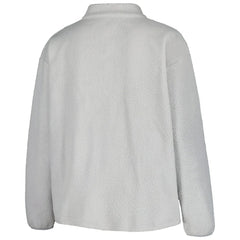 Profile Women's Plus Size Sherpa Quarter-Zip Jacket - Cleveland Browns