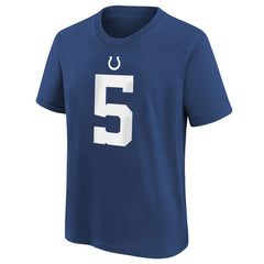 Anthony Richardson  Youth Player Name & Number T-Shirt - Indianapolis Colts