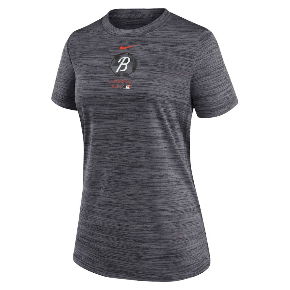 MLB Baltimore Orioles Nike Women's City Connect Practice Velocity T-Shirt
