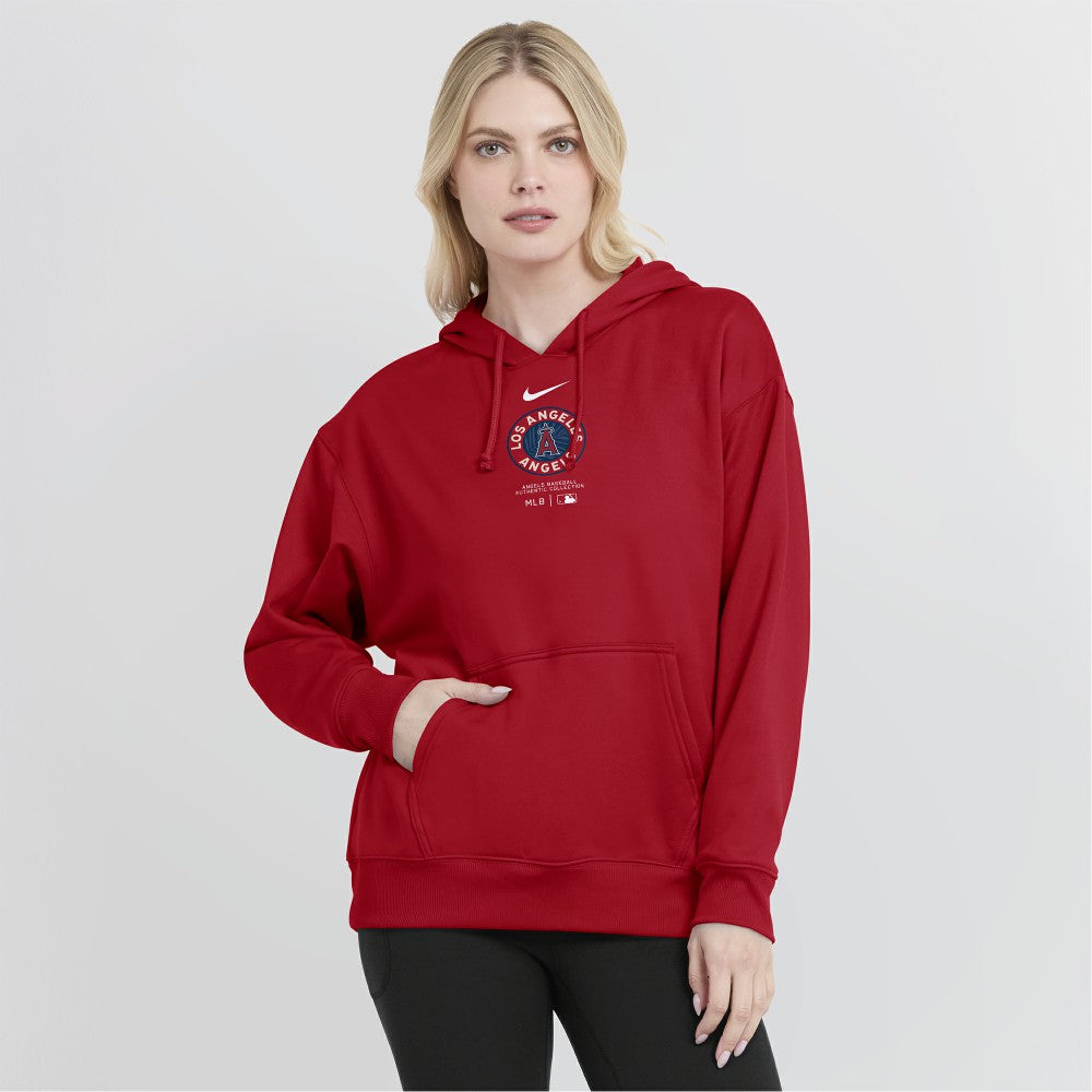 MLB Los Angeles Angels Nike Women's City Connect Practice Performance Pullover Hoodie