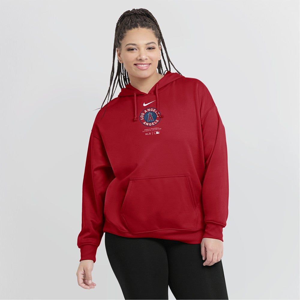 MLB Los Angeles Angels Nike Women's City Connect Practice Performance Pullover Hoodie