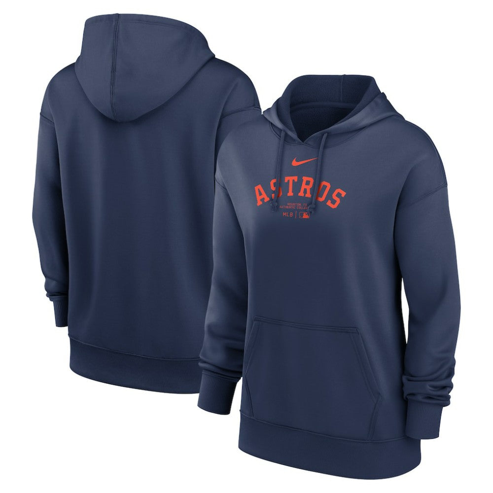 MLB Houston Astros Nike Women's Authentic Collection Performance Pullover Hoodie