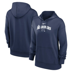 MLB Seattle Mariners Nike Women's Authentic Collection Performance Pullover Hoodie
