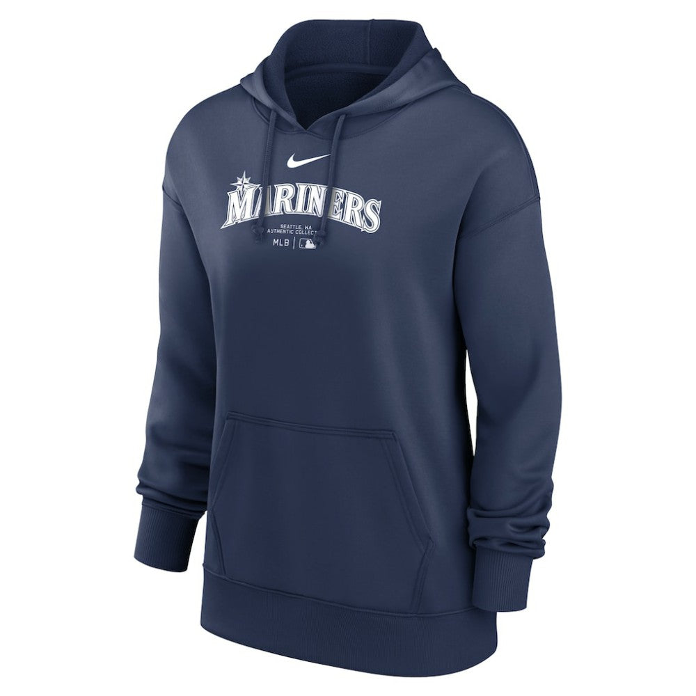 MLB Seattle Mariners Nike Women's Authentic Collection Performance Pullover Hoodie