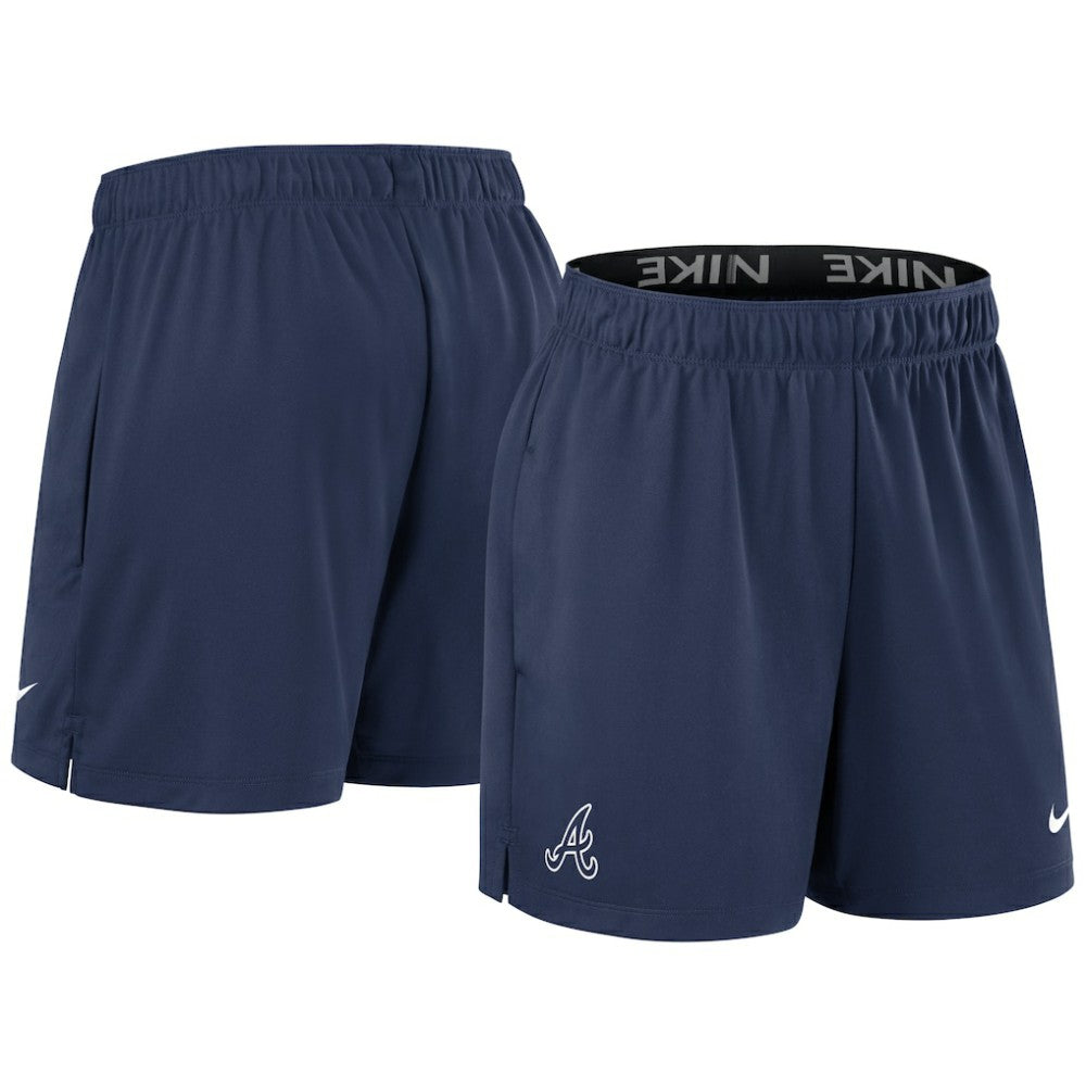 MLB Atlanta Braves Nike Women's Authentic Collection Knit Shorts