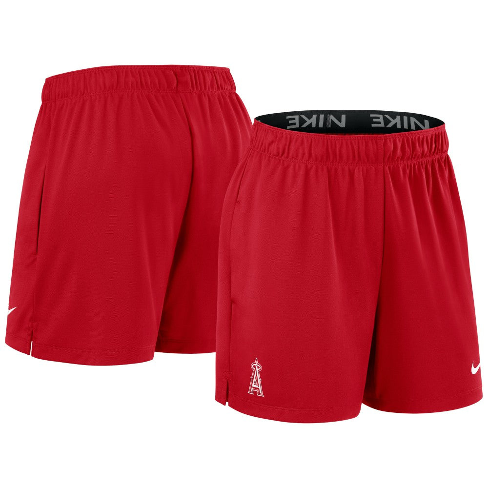 MLB Los Angeles Angels Nike Women's Authentic Collection Knit Shorts