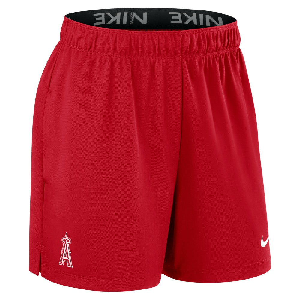 MLB Los Angeles Angels Nike Women's Authentic Collection Knit Shorts