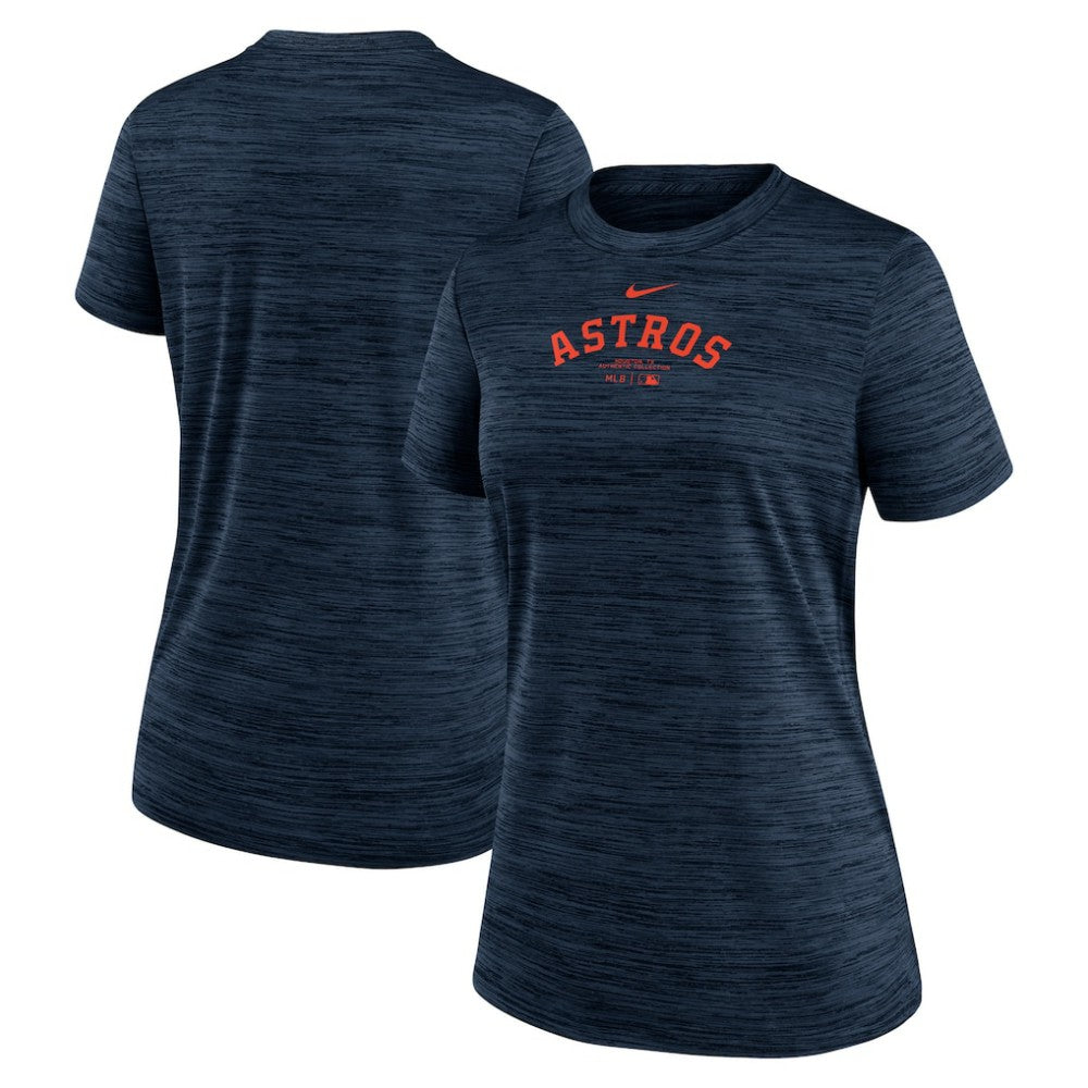 MLB Houston Astros Nike Women's Authentic Collection Velocity Performance T-Shirt