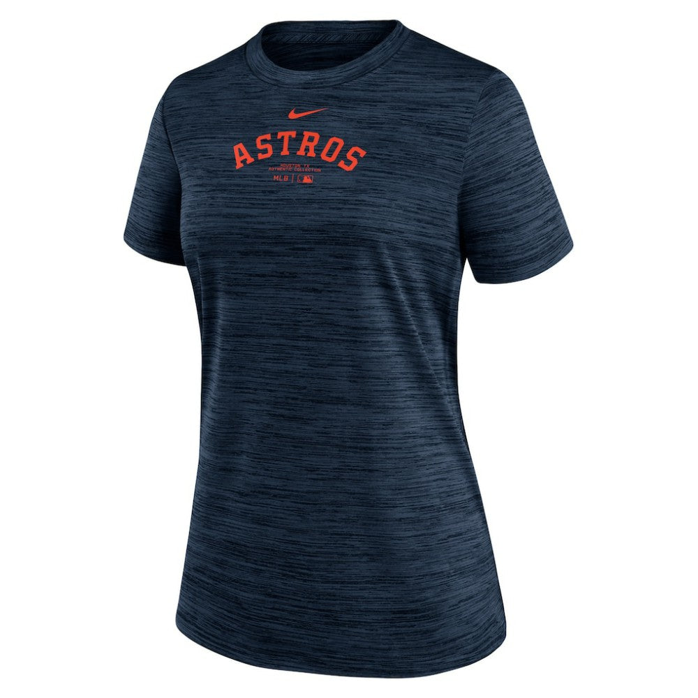 MLB Houston Astros Nike Women's Authentic Collection Velocity Performance T-Shirt