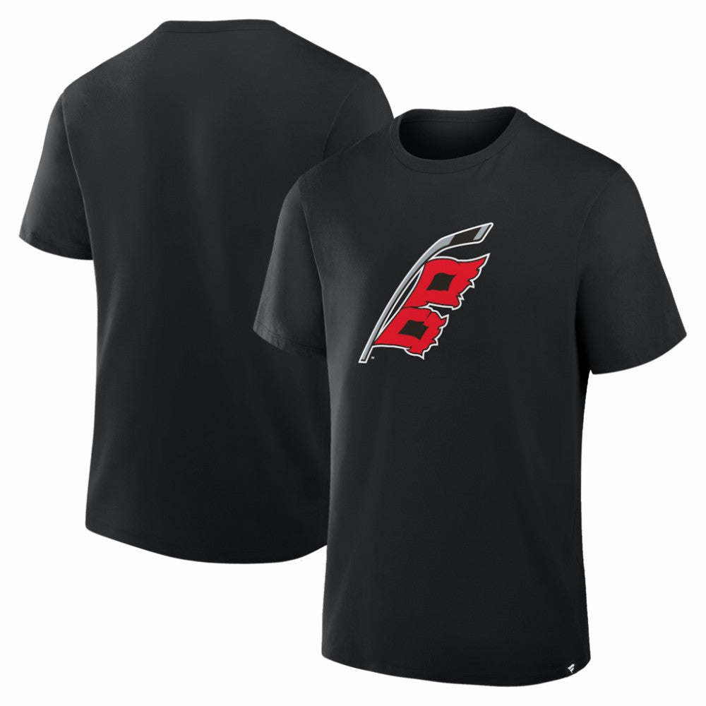NHL Black Carolina Hurricanes Fanatics Elevated Essential T-Shirt