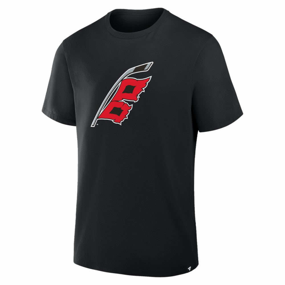 NHL Black Carolina Hurricanes Fanatics Elevated Essential T-Shirt